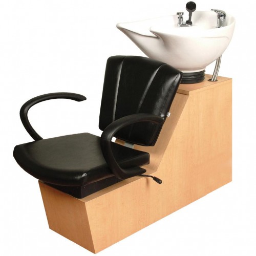 Porcelain shampoo bowl online with chair